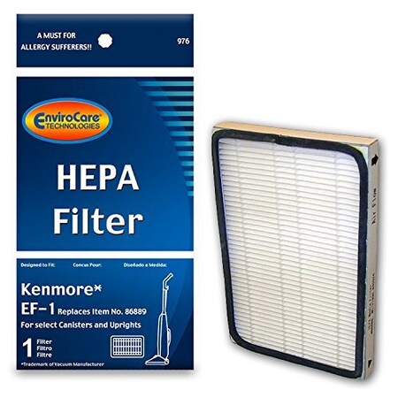 Envirocare Envirocare Hepa Filter to fit Sears Kenmore Replacement 86889 20-86889 EF-1 20-86889